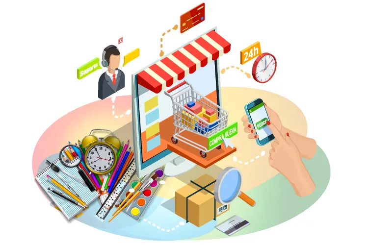 Venta de Material Escolar y Oficina